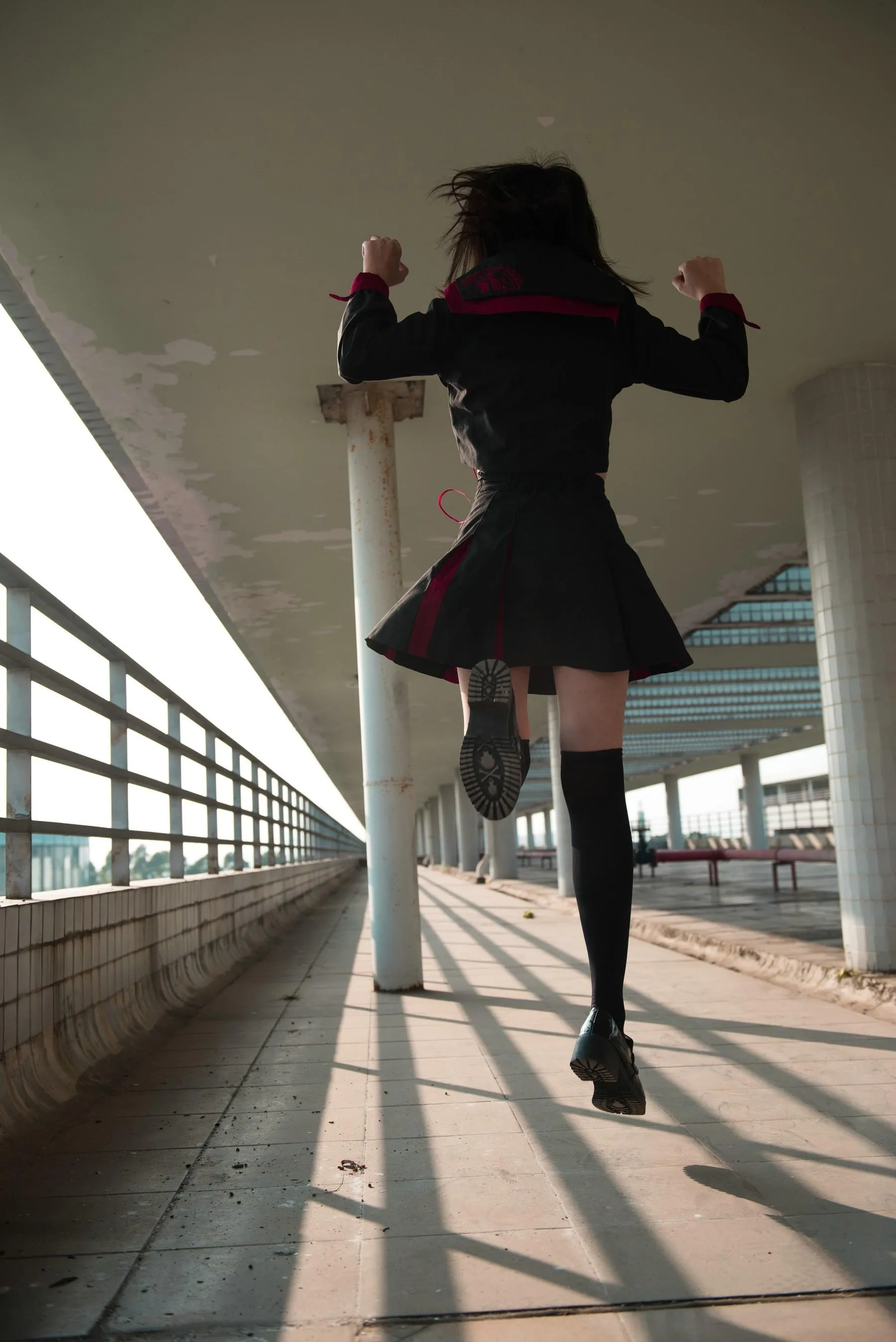 [魔镜街拍] NO.141 活力美术生JK美少女 [288P]插图7